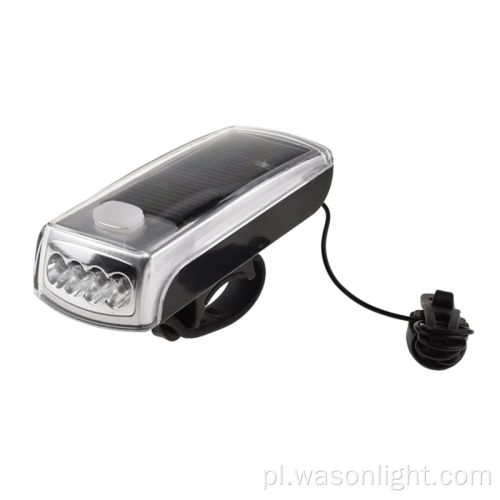 Akumulatorowy reflektor rowerowy USB Solar Horn